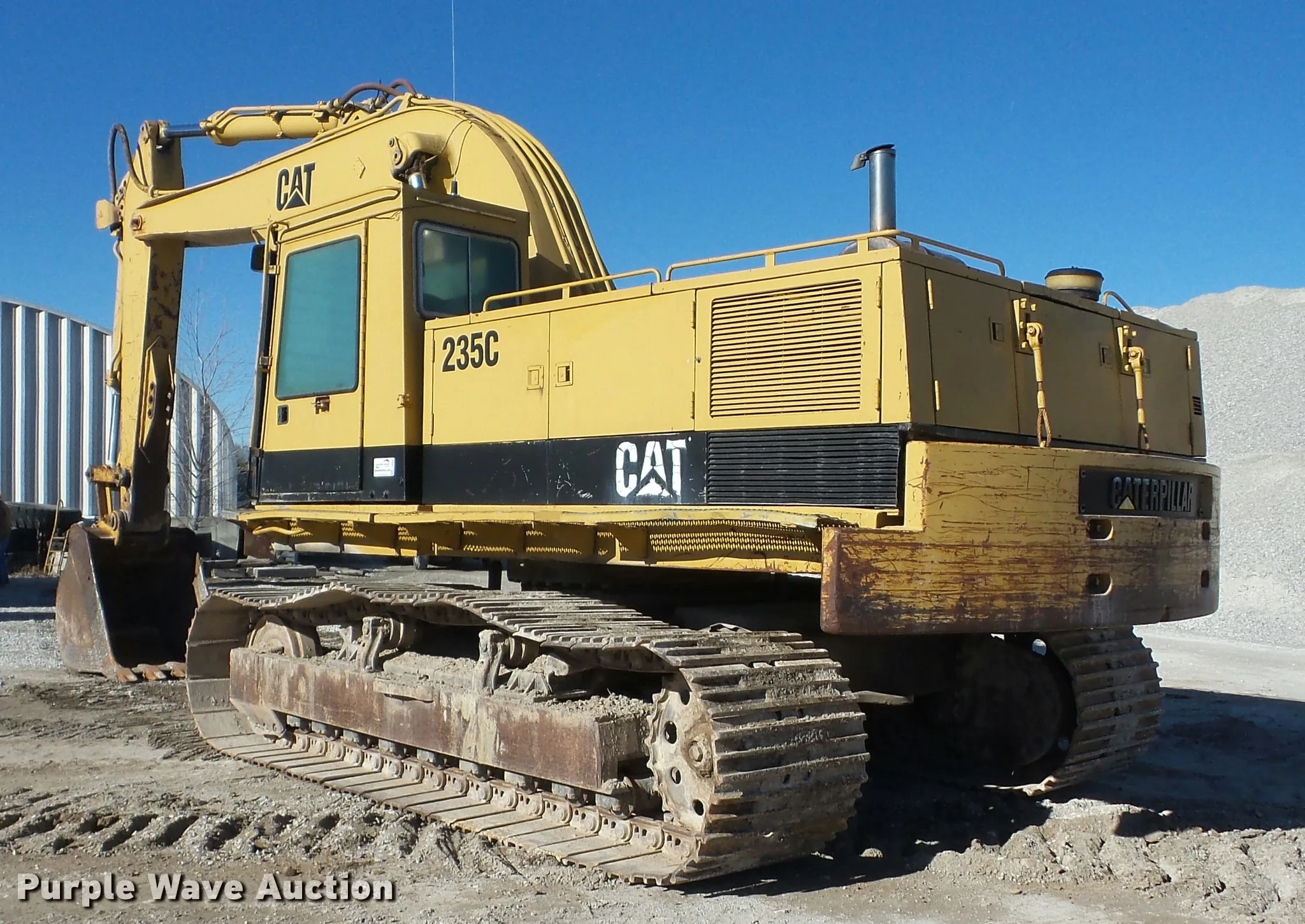 Caterpillar 235C-WIDE-GAUGE-TRENCHER