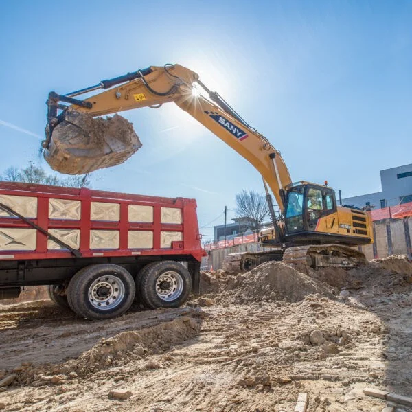 Sany SY335C angle 5