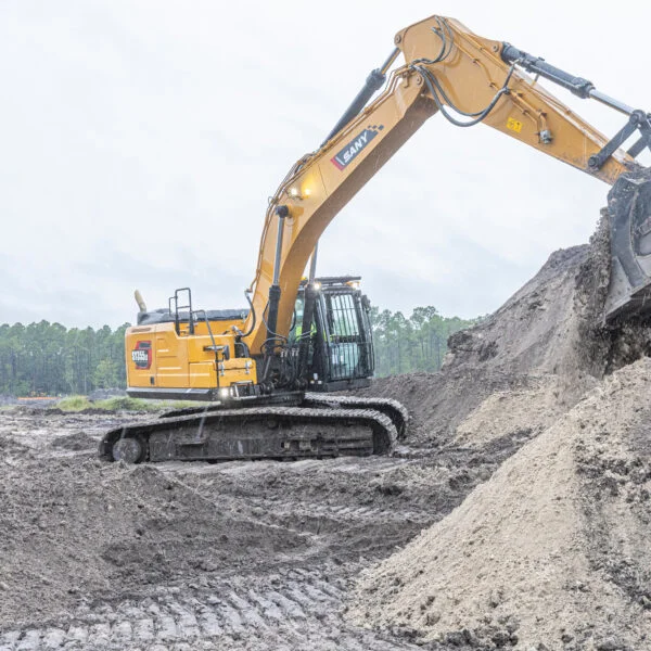 Sany SY355LC angle 5