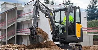 Volvo EC20D angle 2
