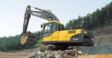 Volvo EC210CLR angle 2