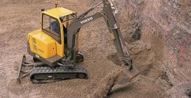 Volvo EC45 angle 2
